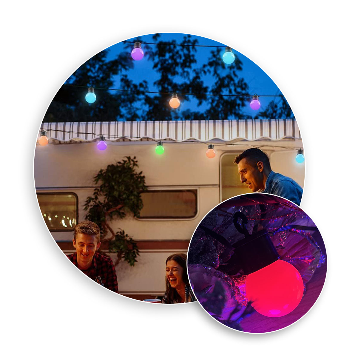 Miniatura 2 de Extension Luz LED Lineal 3m Bombillos